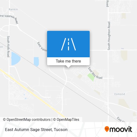 East Autumn Sage Street map