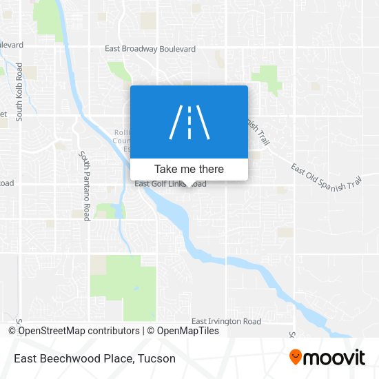 East Beechwood Place map