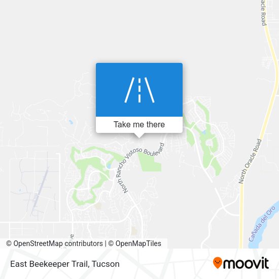 Mapa de East Beekeeper Trail