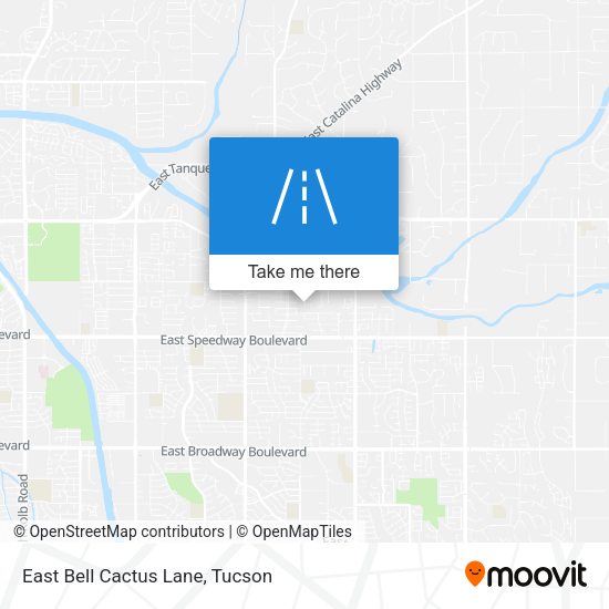 East Bell Cactus Lane map