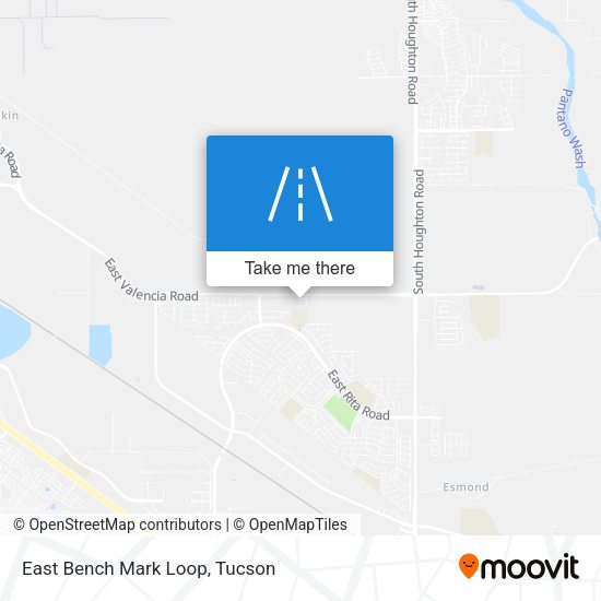 Mapa de East Bench Mark Loop