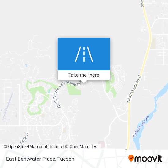 Mapa de East Bentwater Place