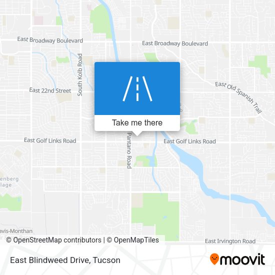 Mapa de East Blindweed Drive