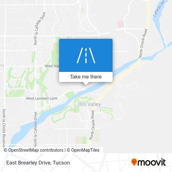 East Brearley Drive map