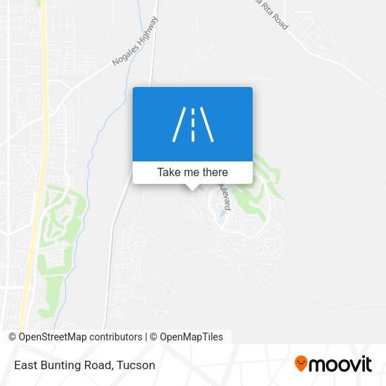 Mapa de East Bunting Road