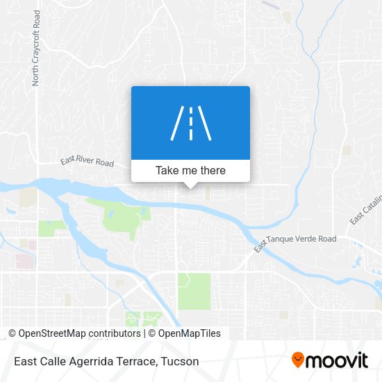 East Calle Agerrida Terrace map