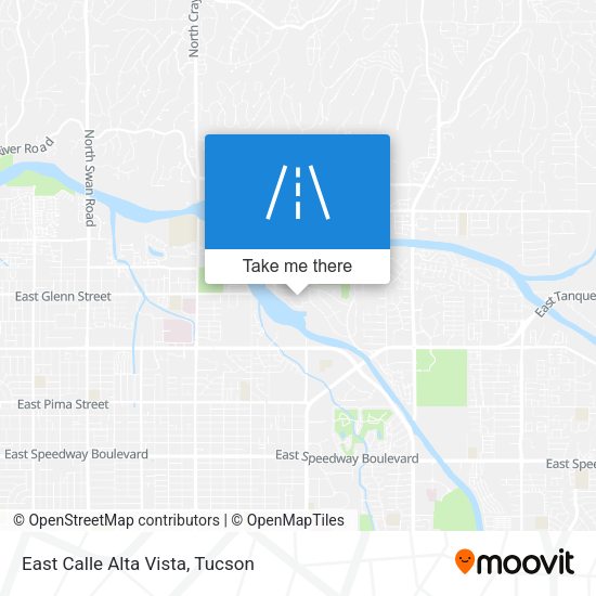 Mapa de East Calle Alta Vista