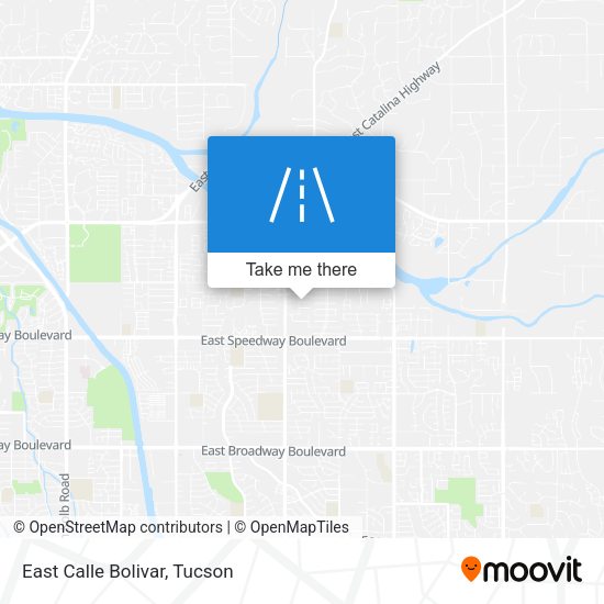 Mapa de East Calle Bolivar