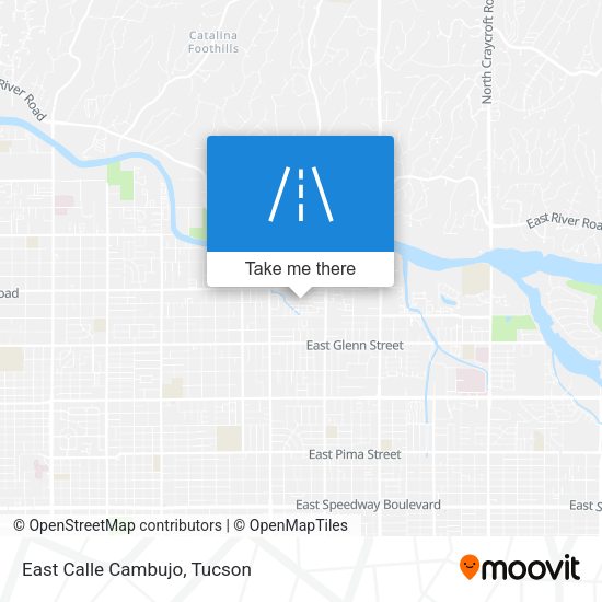 Mapa de East Calle Cambujo