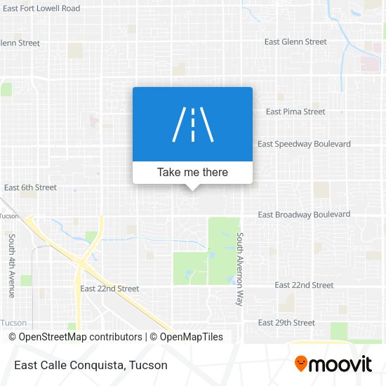 Mapa de East Calle Conquista