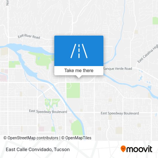Mapa de East Calle Convidado