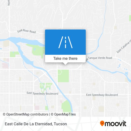 East Calle De La Eternidad map
