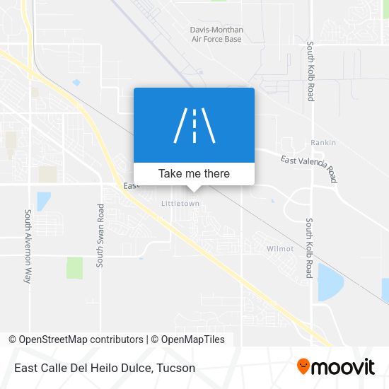 East Calle Del Heilo Dulce map