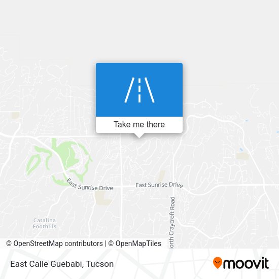 Mapa de East Calle Guebabi