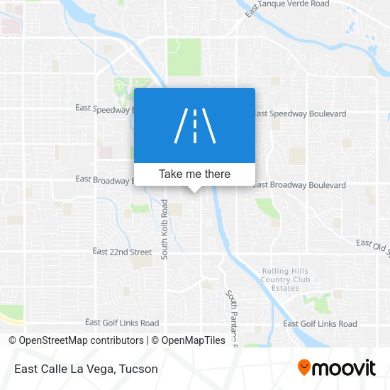 Mapa de East Calle La Vega