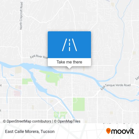 Mapa de East Calle Morera