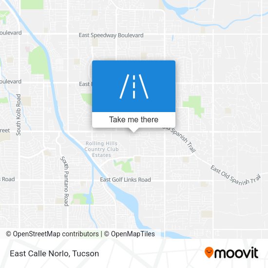 Mapa de East Calle Norlo