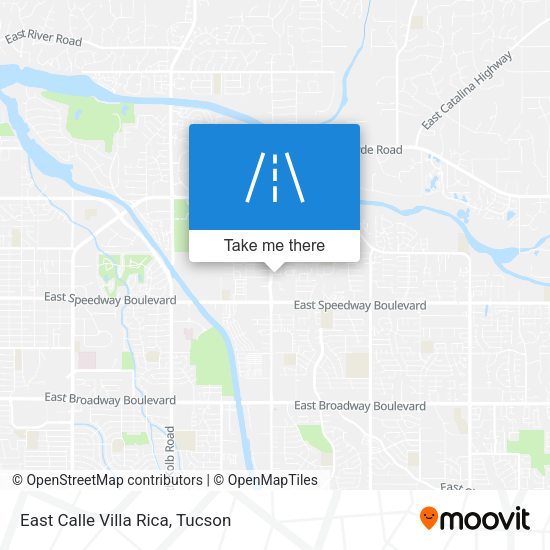 Mapa de East Calle Villa Rica