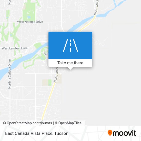 East Canada Vista Place map