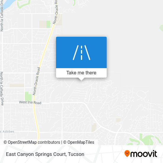 East Canyon Springs Court map