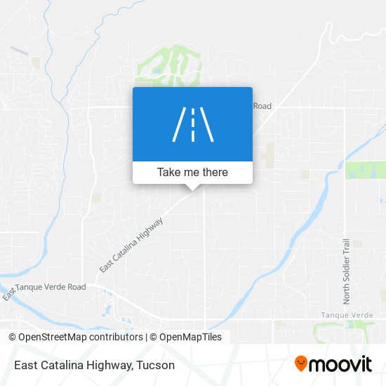 East Catalina Highway map