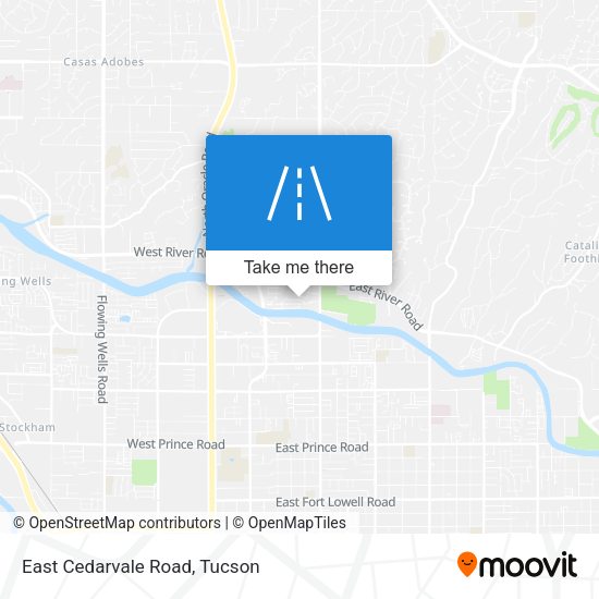 East Cedarvale Road map