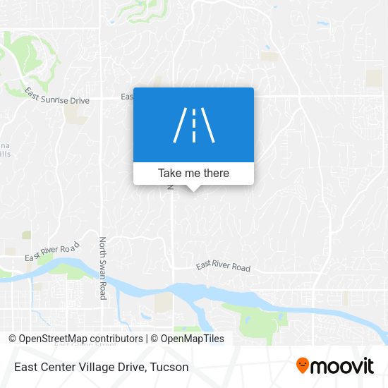 East Center Village Drive map