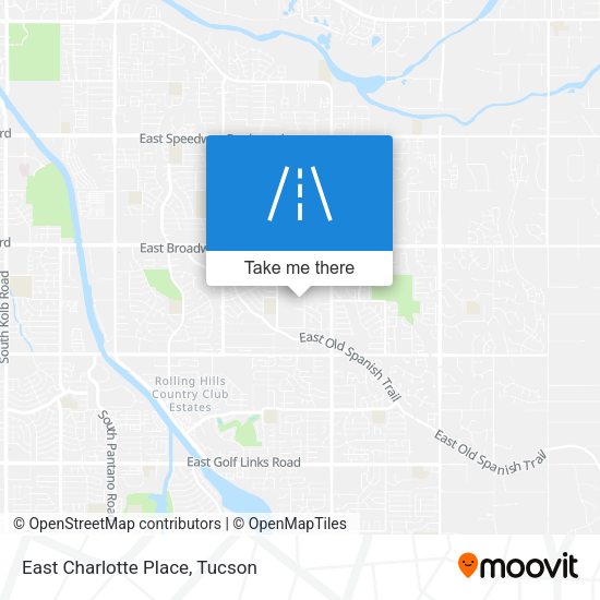 Mapa de East Charlotte Place