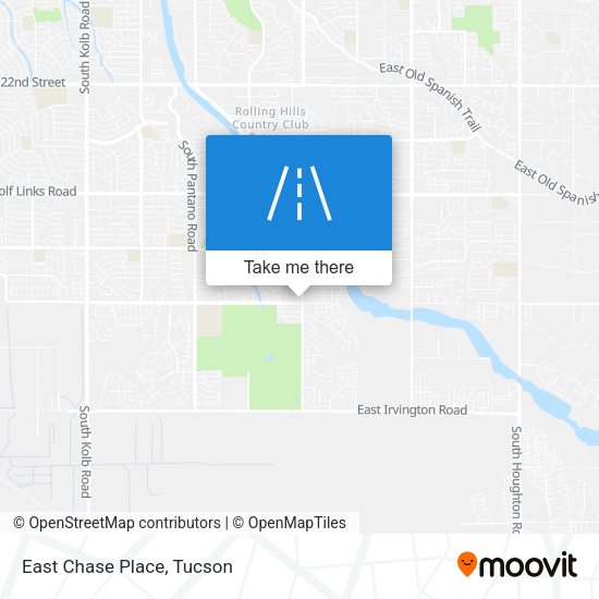 Mapa de East Chase Place