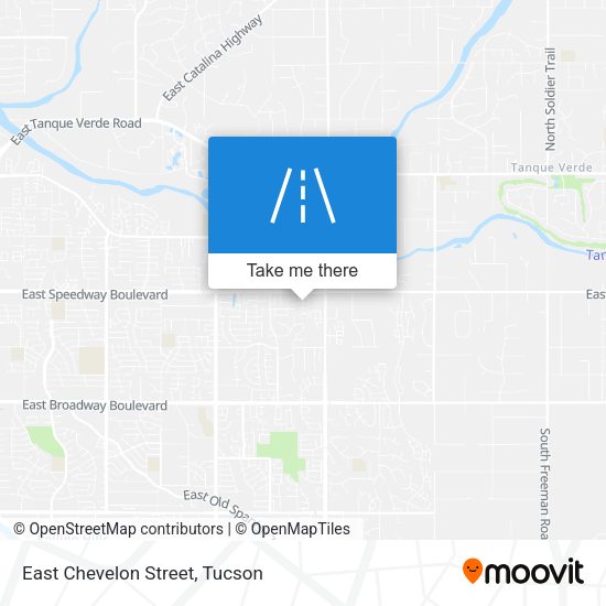 Mapa de East Chevelon Street