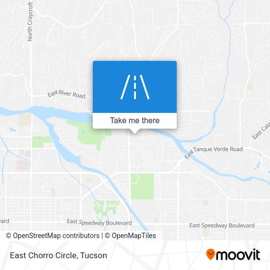 Mapa de East Chorro Circle