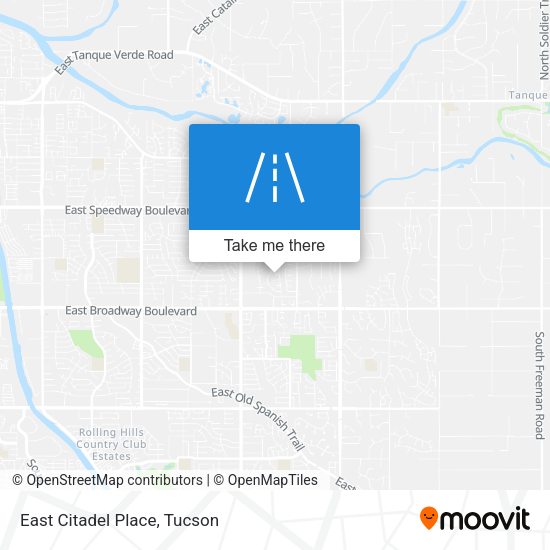 East Citadel Place map