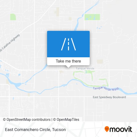 Mapa de East Comanchero Circle