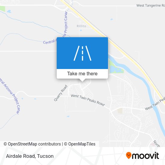 Mapa de Airdale Road