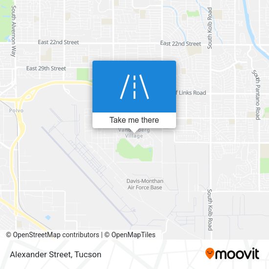 Mapa de Alexander Street