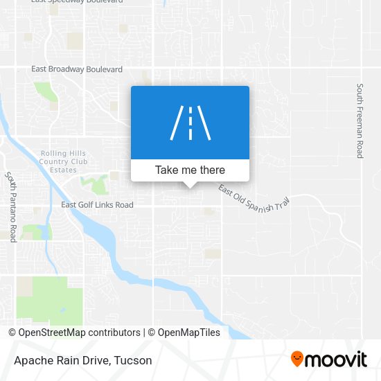 Mapa de Apache Rain Drive