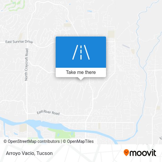 Mapa de Arroyo Vacio