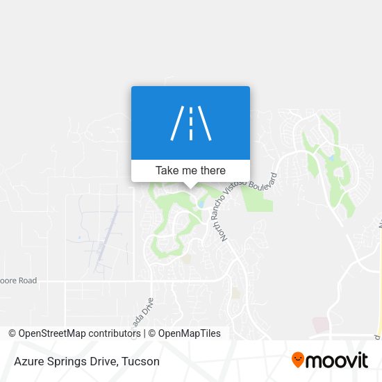 Azure Springs Drive map