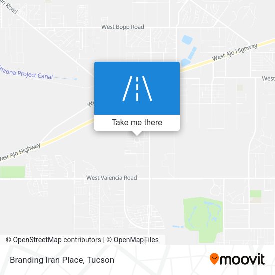 Branding Iran Place map