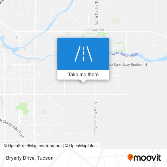 Bryerly Drive map