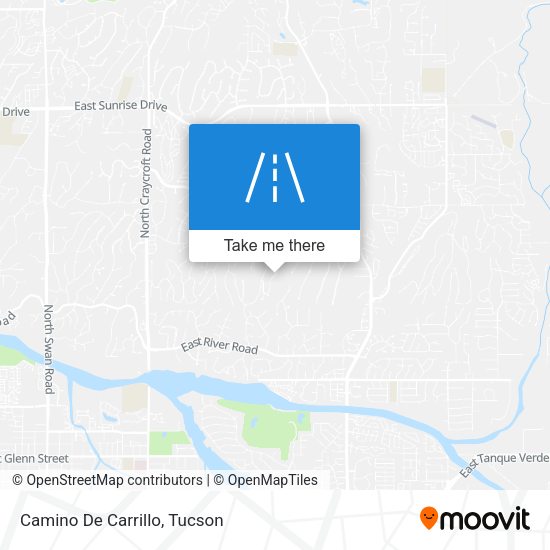 Camino De Carrillo map