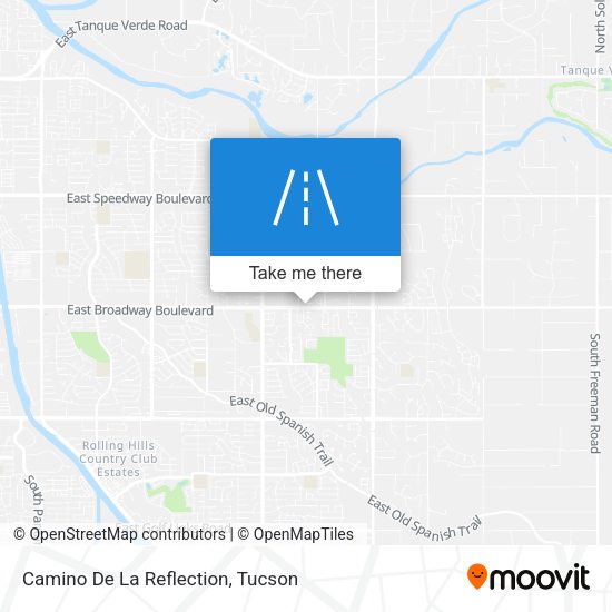 Camino De La Reflection map
