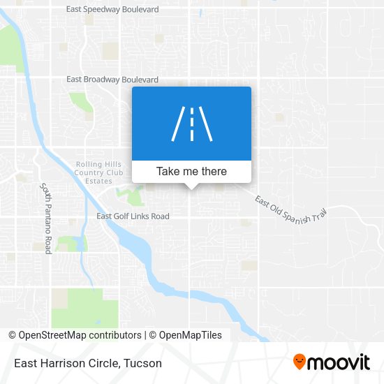 Mapa de East Harrison Circle