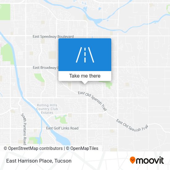 East Harrison Place map