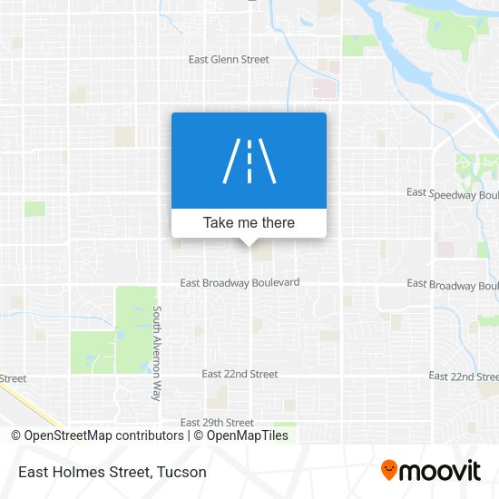 Mapa de East Holmes Street