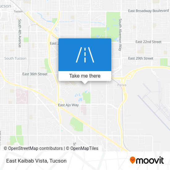 East Kaibab Vista map