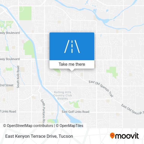 East Kenyon Terrace Drive map