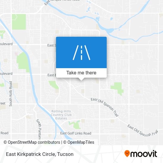 East Kirkpatrick Circle map