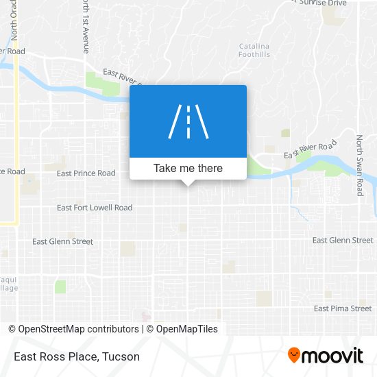Mapa de East Ross Place