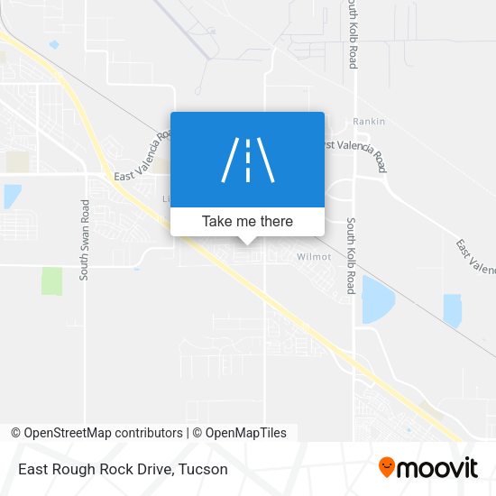 East Rough Rock Drive map